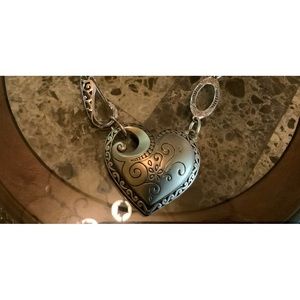 10” Brighton 2 tone necklace.